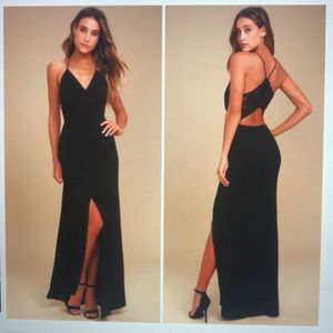 Lulus black dress